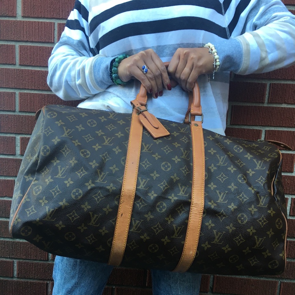 Authentic Louis Vuitton Keepal Vintage 50